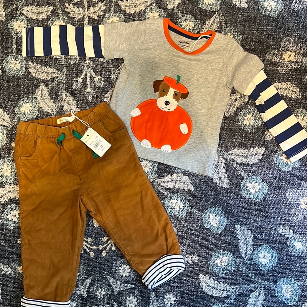 Boden Boys 18-24 month fall outfit